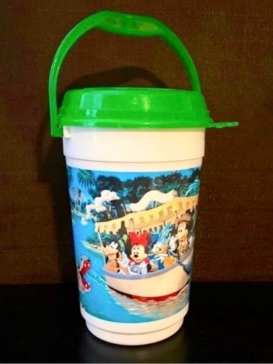 Disney Other - Vintage 90s Disney Jungle Cruise Popcorn Bucket w Lid Theme Park Collectible ‘92